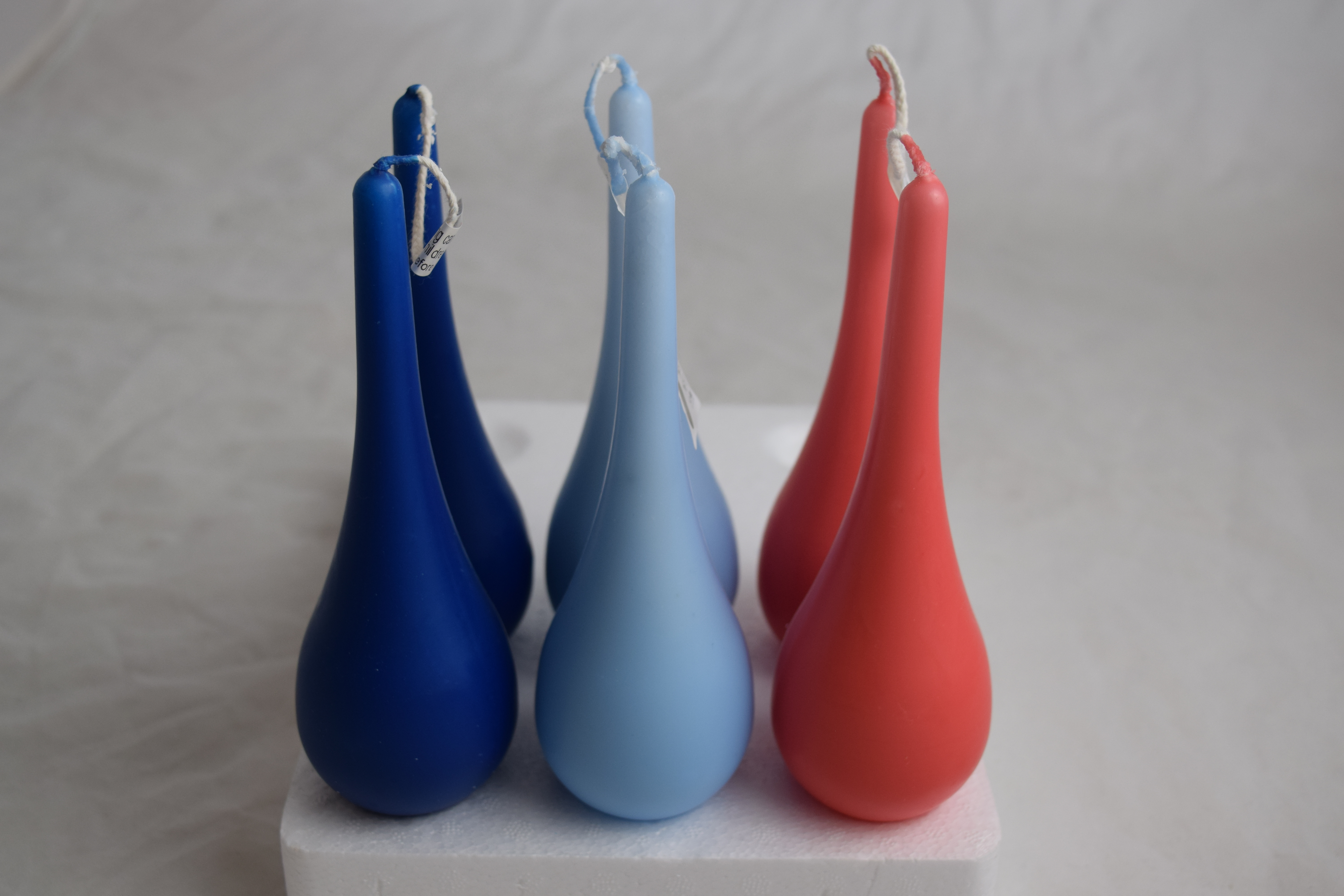 Swedish drop candles