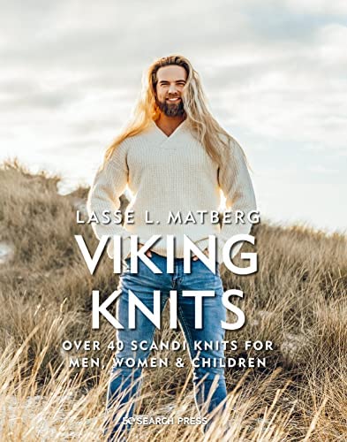Book cover with title and photo of a man standing in a field with long hair and a knit sweater on.