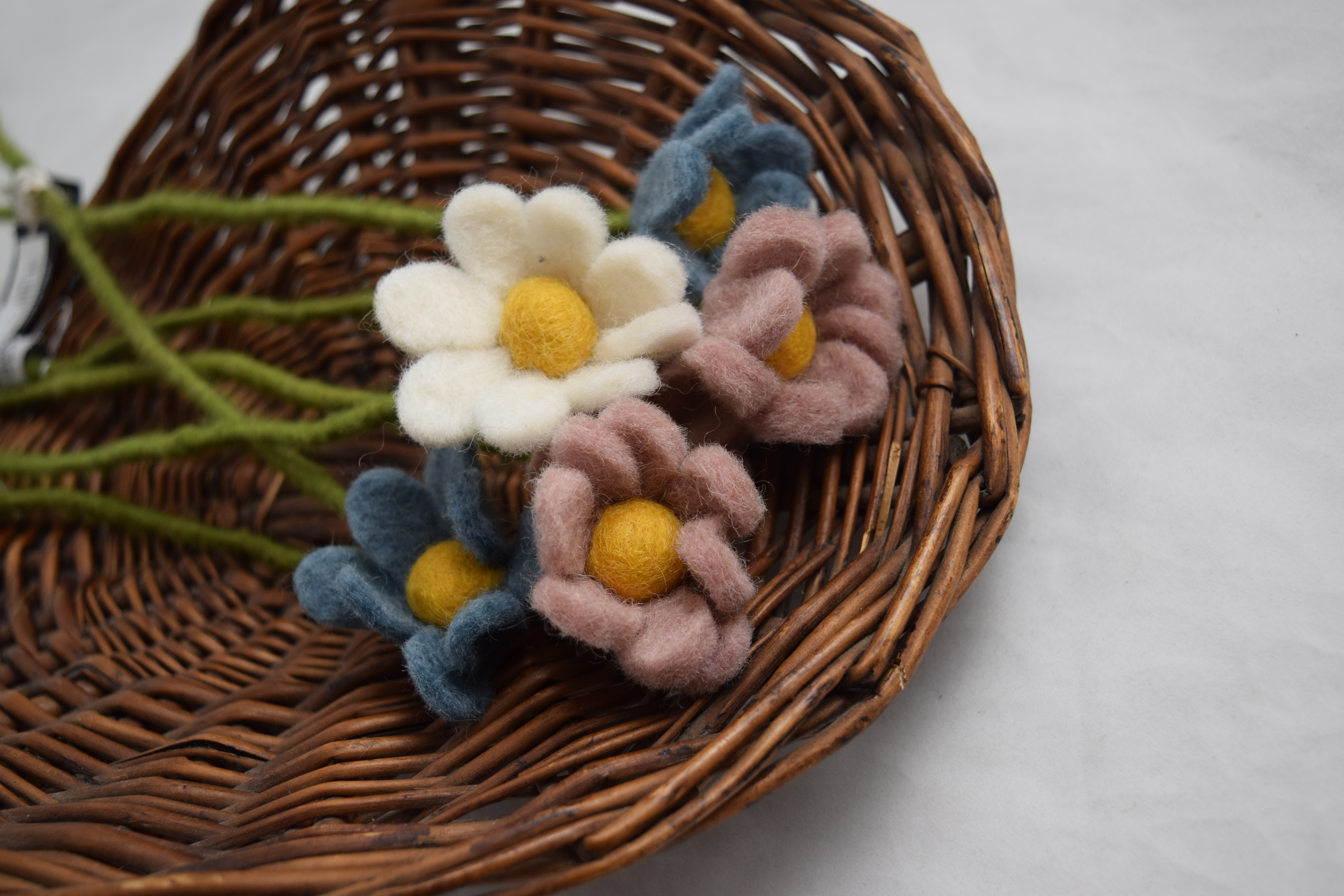 Felted Anemone Flower