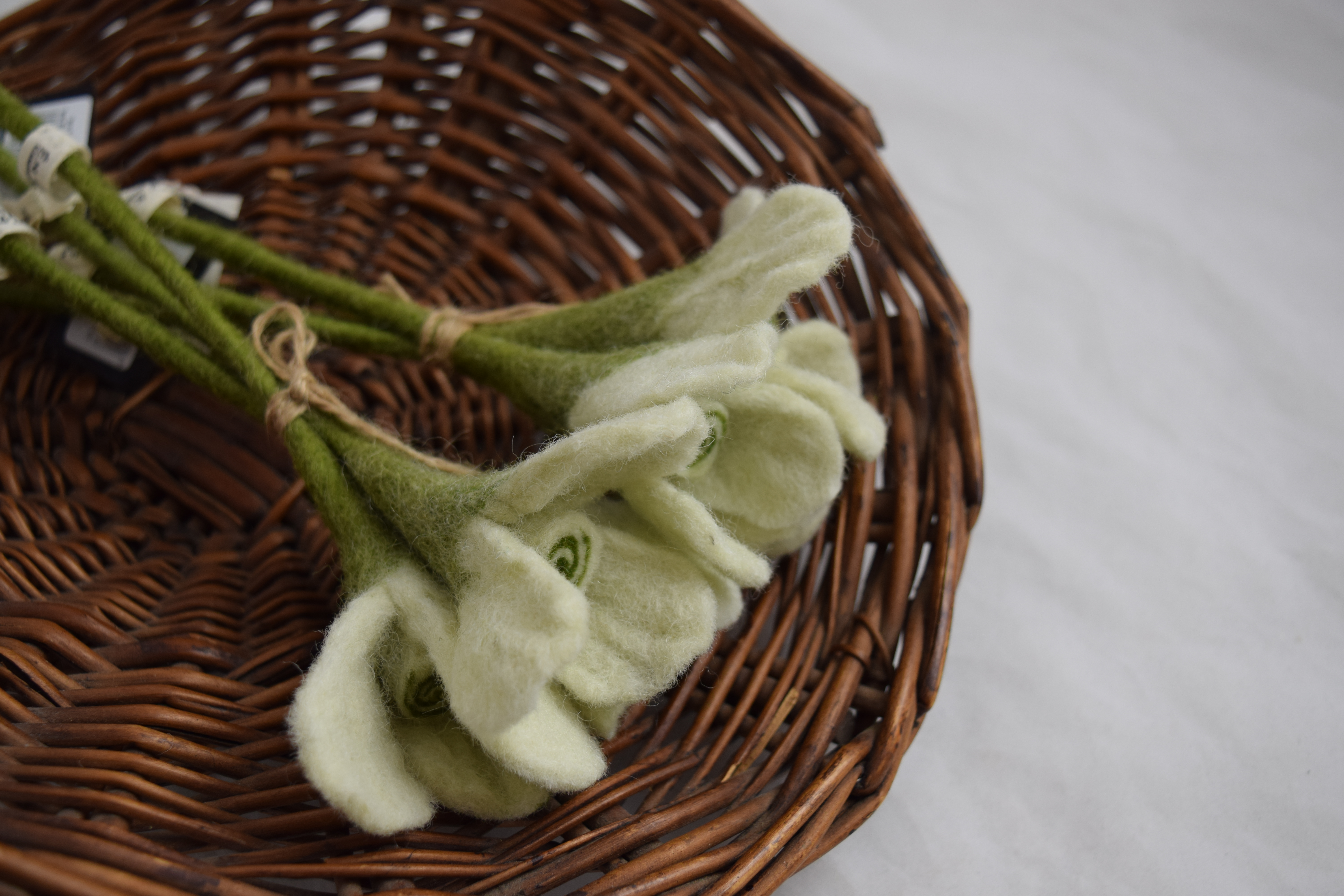 Felted Snowdrops Set