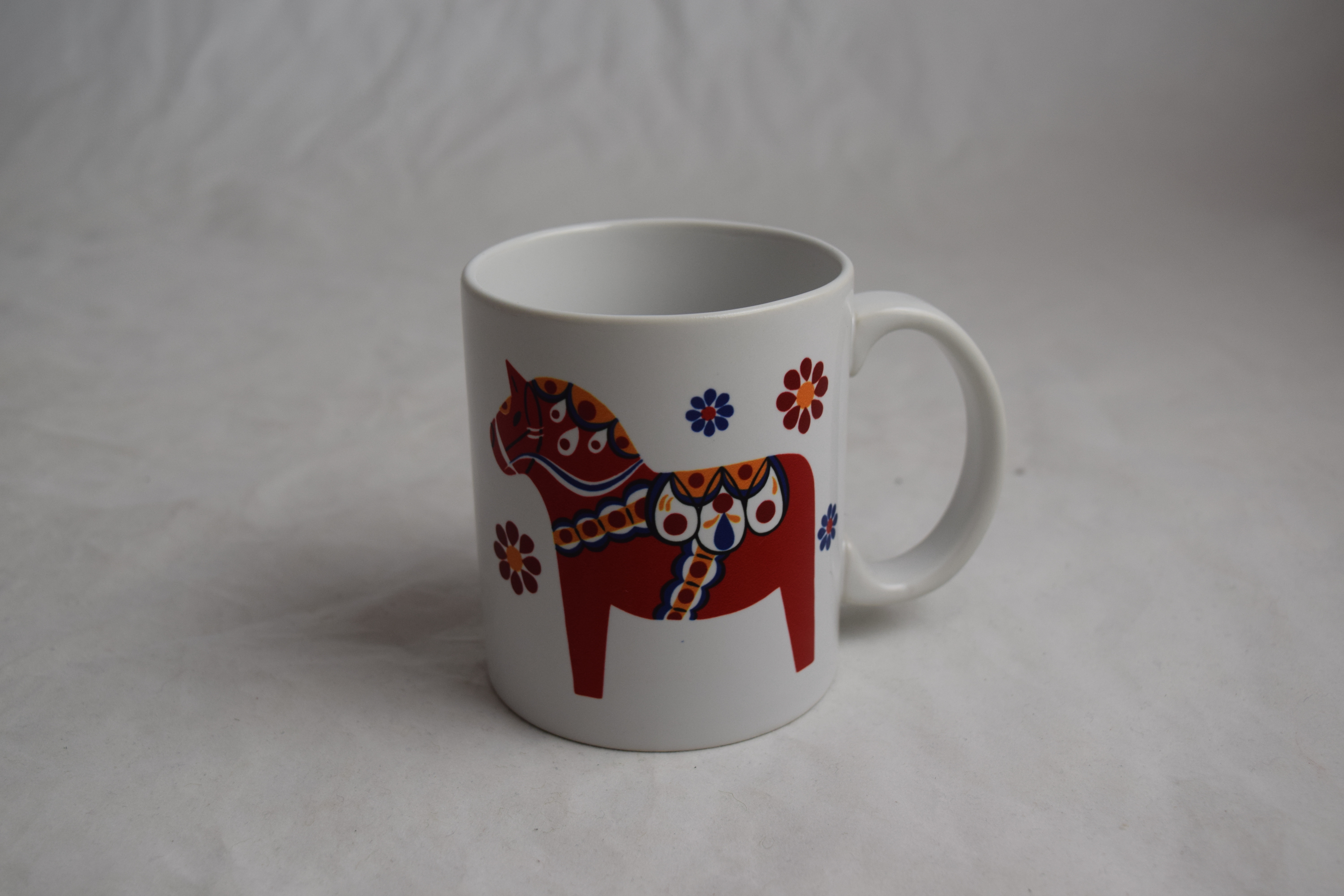 Red Dala Horse Mug