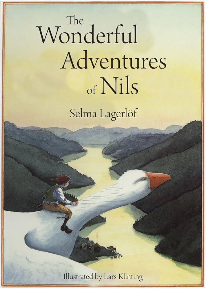 The Wonderful Adventures of Nils book cover