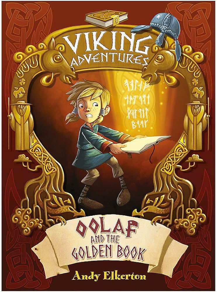 Viking Adventures: Oolaf and the Golden Book book cover