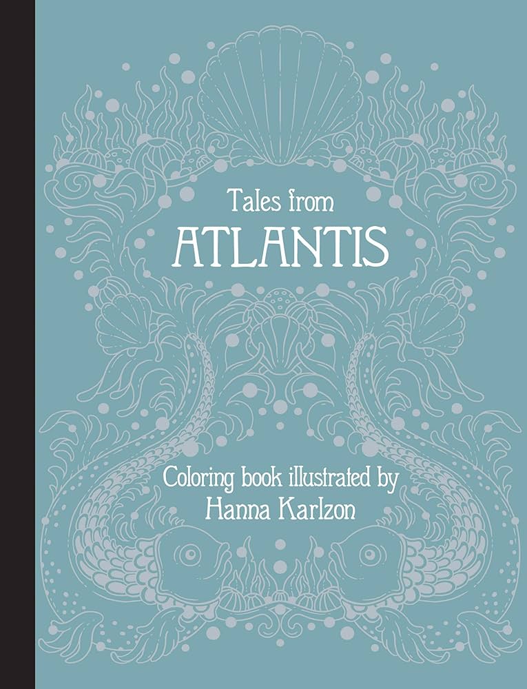 Tales from Atlantis Coloring Book