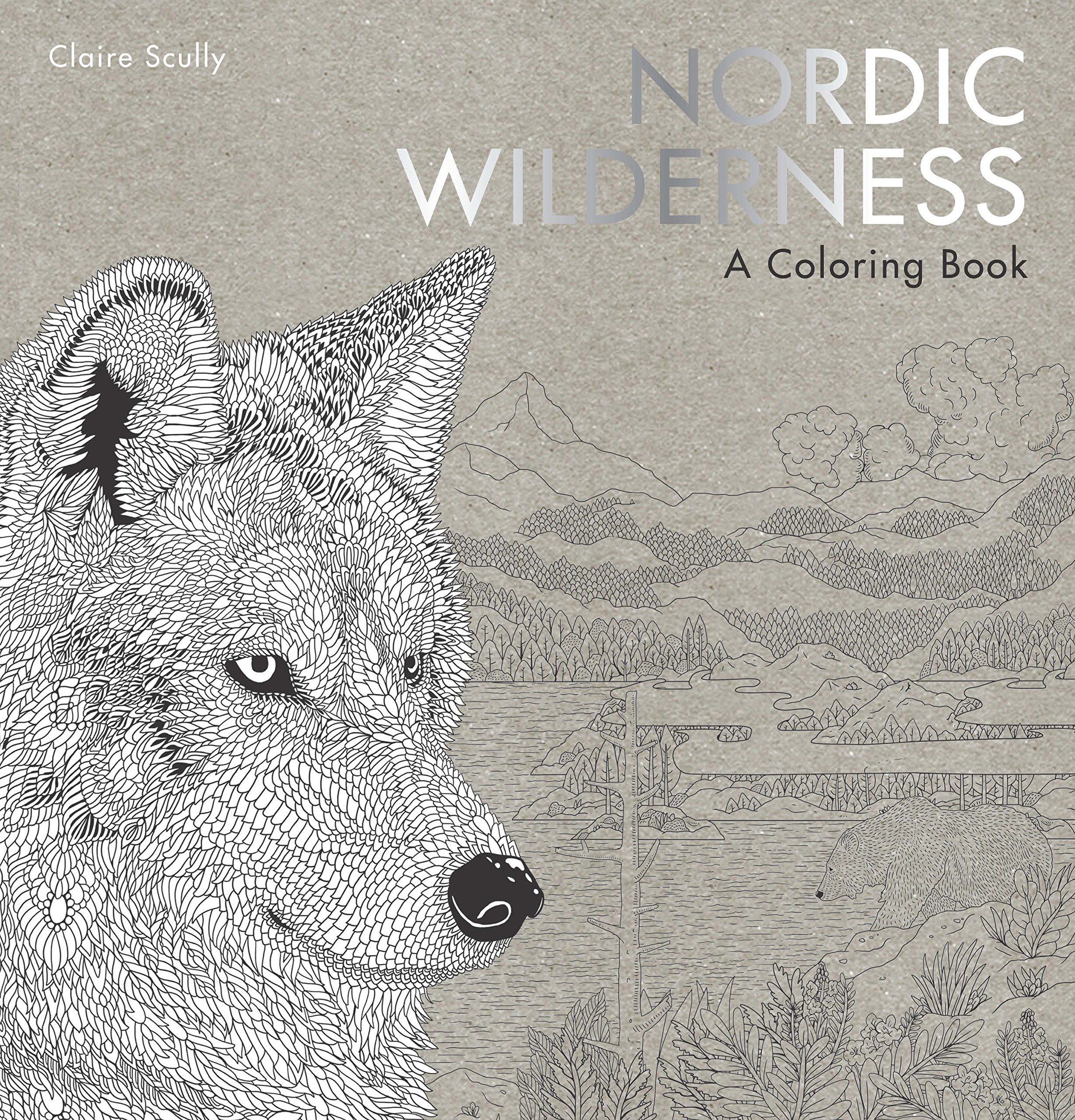 Nordic Wilderness: a Coloring Book