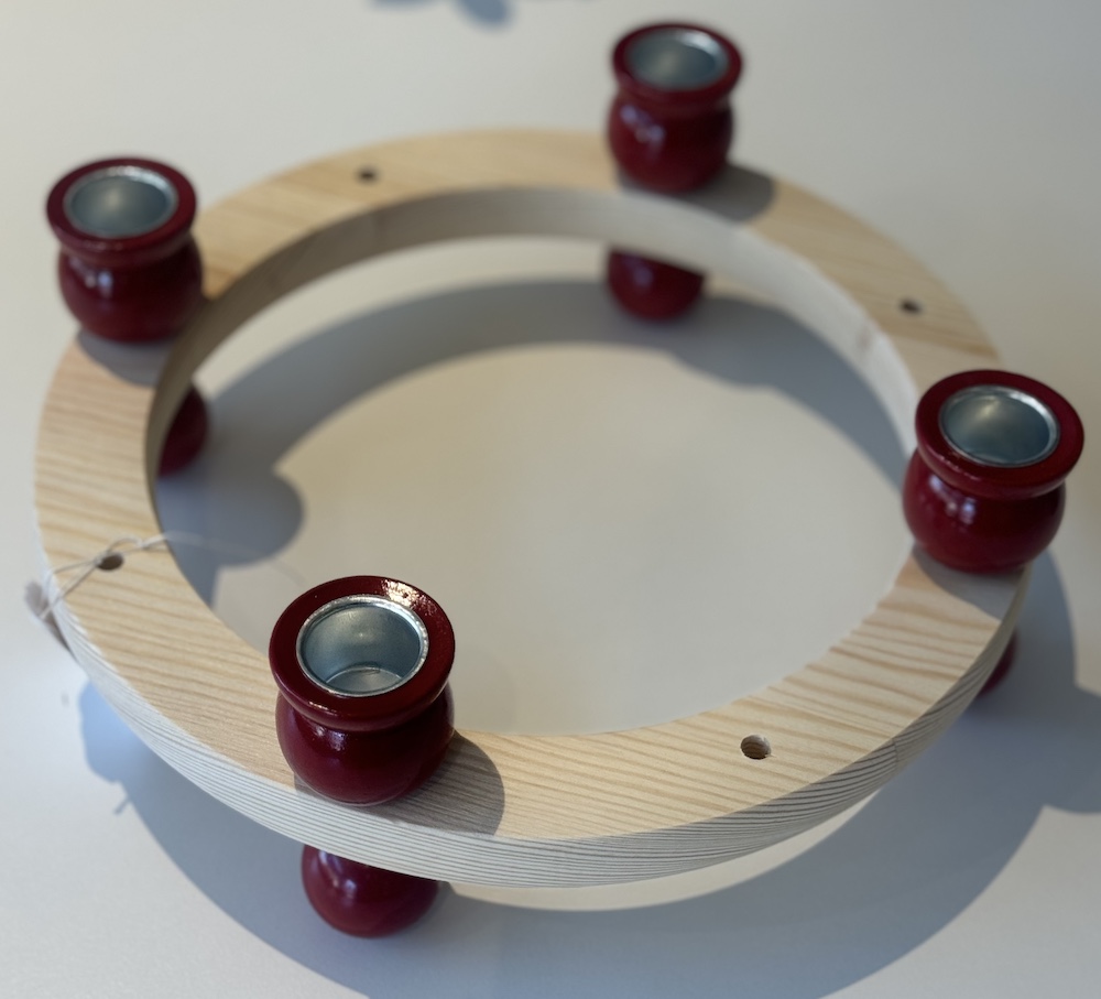 advent candle ring