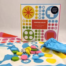 Helsinki game displayed with all the pieces laid out. 
