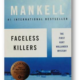 Book cover with title and graphic of a homestead in winter. 