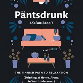 Book cover with title and graphic of a sofa and coffee table with decorative accents.