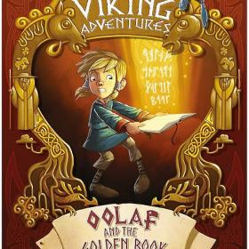 Viking Adventures: Oolaf and the Golden Book book cover