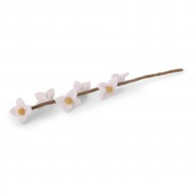 White Flowers on Stalk