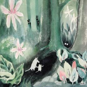 The Moomins and the Great Flood book cover