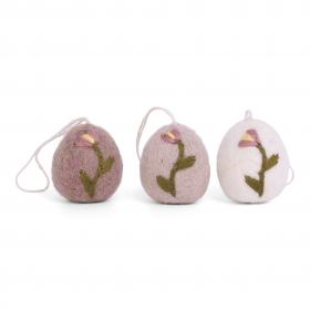 Felted Eggs