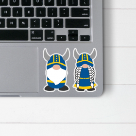 Swedish Viking Gnome Stickers